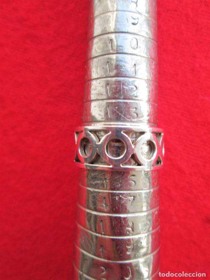 Joyeria: ANTIGUO ANILLO DE PLATA MACIZA - SIN ESTRENAR - Foto 5