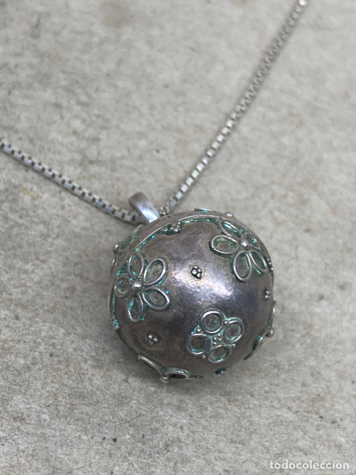 Joyeria: Colgante y cadena de plata - Foto 2