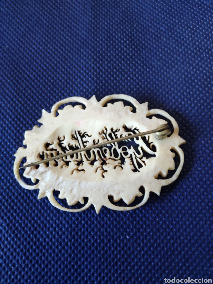 Joyeria: ANTIGUO BROCHE DE HUESO DE COPENHAGUE - Foto 3
