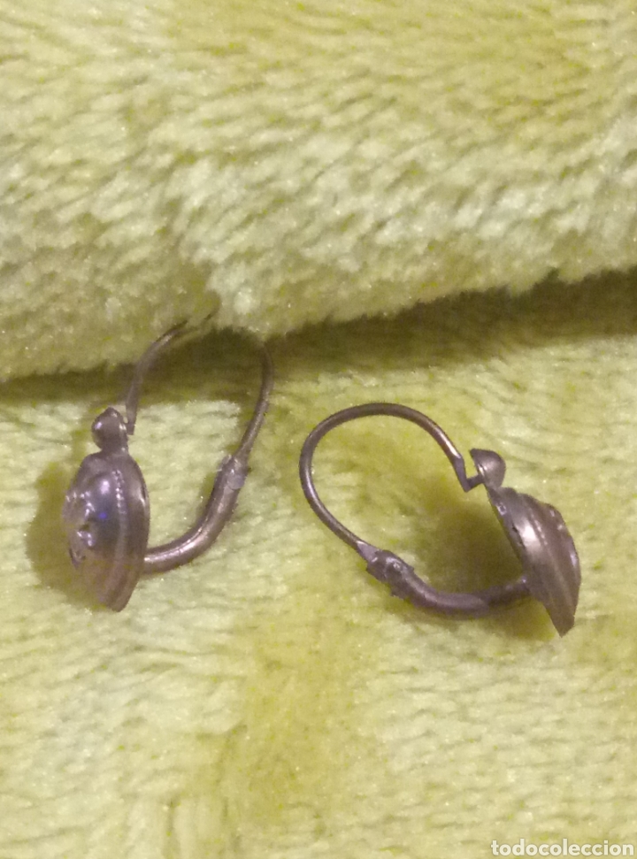 Joyeria: Pendientes coraz&oacute;n tr&eacute;bol a&ntilde;os 40 - Foto 2
