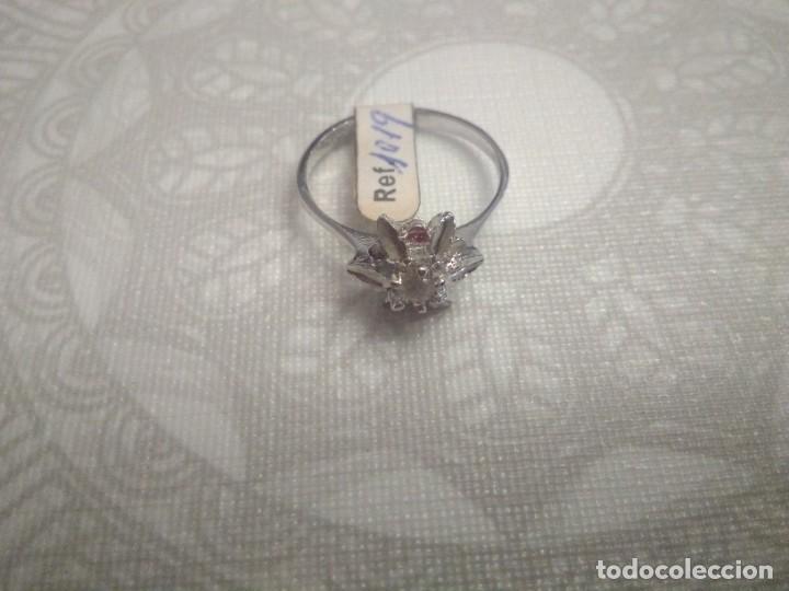 Joyeria: Sortija de Plata de Ley con piedra. - Foto 1