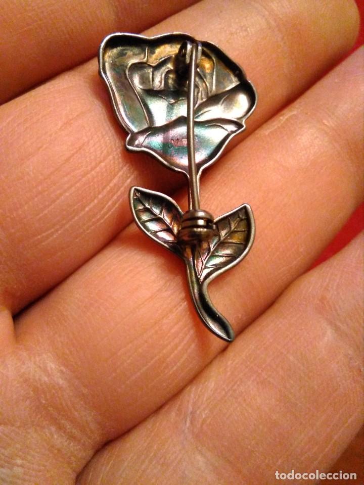 Joyeria: INSIGNIA BROCHE VINTAGE ROSA - Foto 2