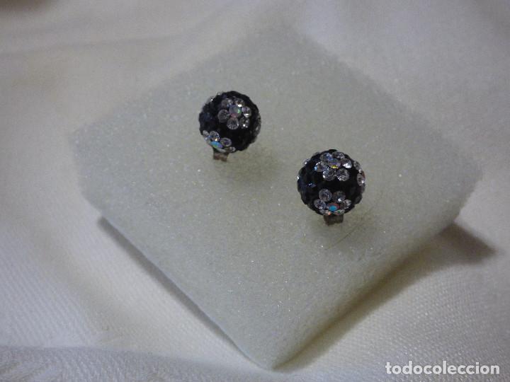 Joyeria: Pendientes plata y strass. - Foto 1