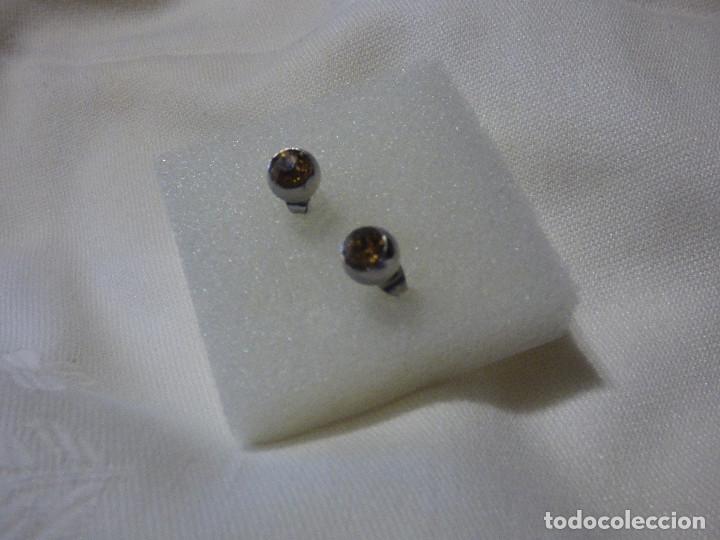 Joyeria: Pendientes plata y circonita. - Foto 1
