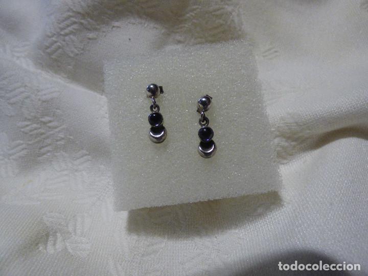 Joyeria: Pendientes de plata y opalo. - Foto 1