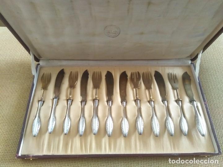 Joyeria: Estuche antiguo cubiertos - Foto 1