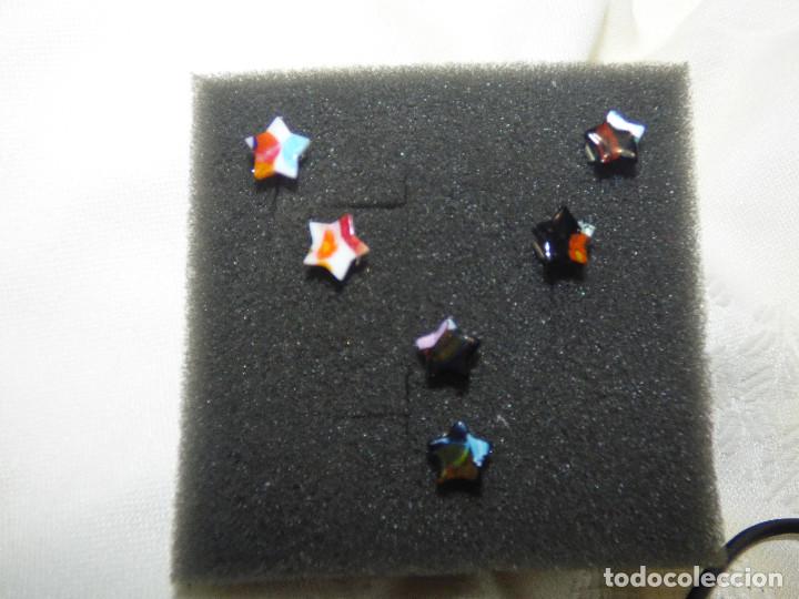 Joyeria: Lote de pendientes,plata ,y esmalte. - Foto 1