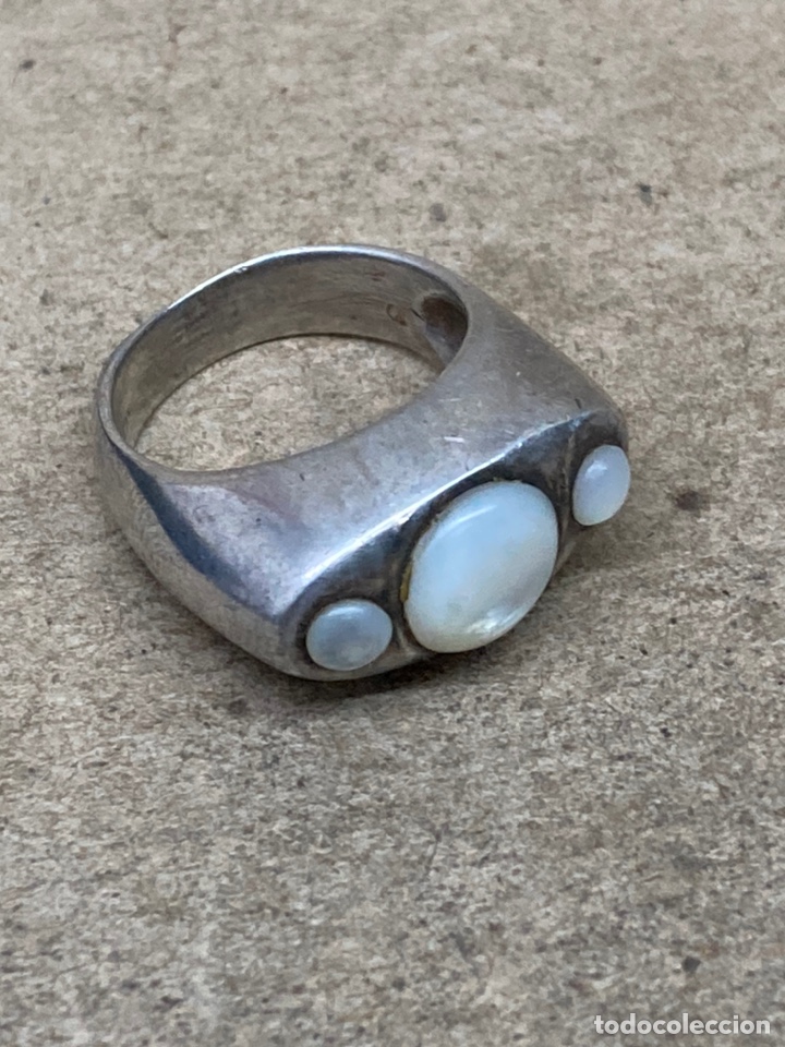 Joyeria: Anillo de plata y n&aacute;car /SORT 05 - Foto 2