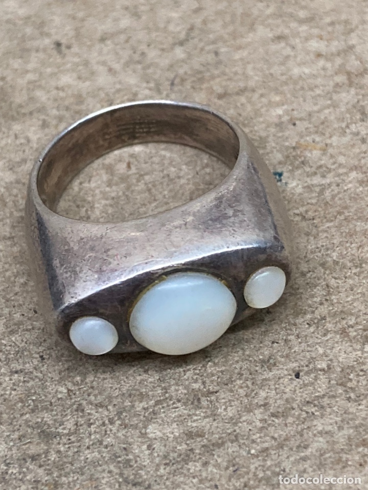 Joyeria: Anillo de plata y n&aacute;car /SORT 05 - Foto 1