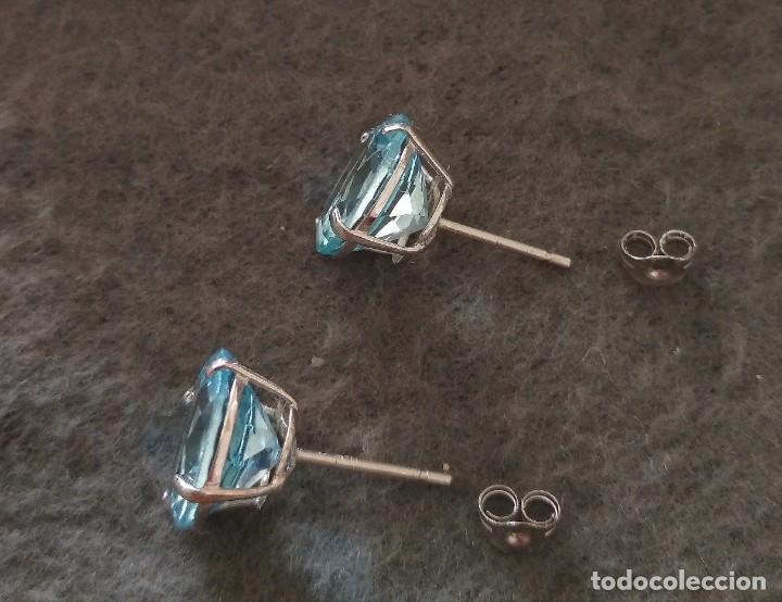 Joyeria: PENDIENTES ORO AGUAMARINAS - Foto 4