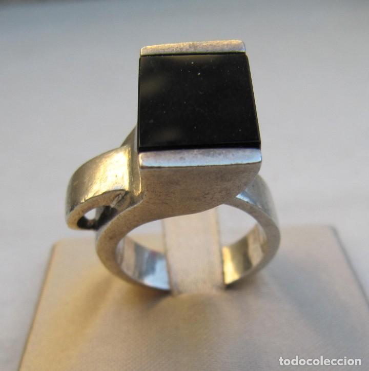 Joyeria: anillo plata y &oacute;nix Puig Doria - Foto 1