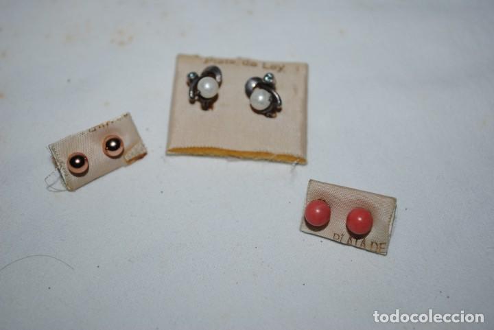 Joyeria: PENDIENTES DE PLATA ANTIGUOS . - Foto 1