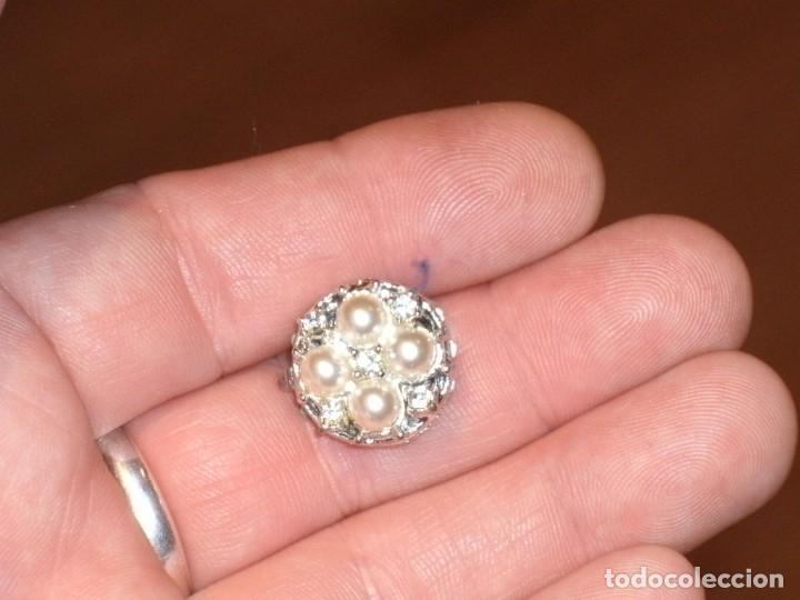 Joyeria: CIERRE O BROCHE DE PERLAS Y CIRCONITAS PARA COLLAR. - Foto 8