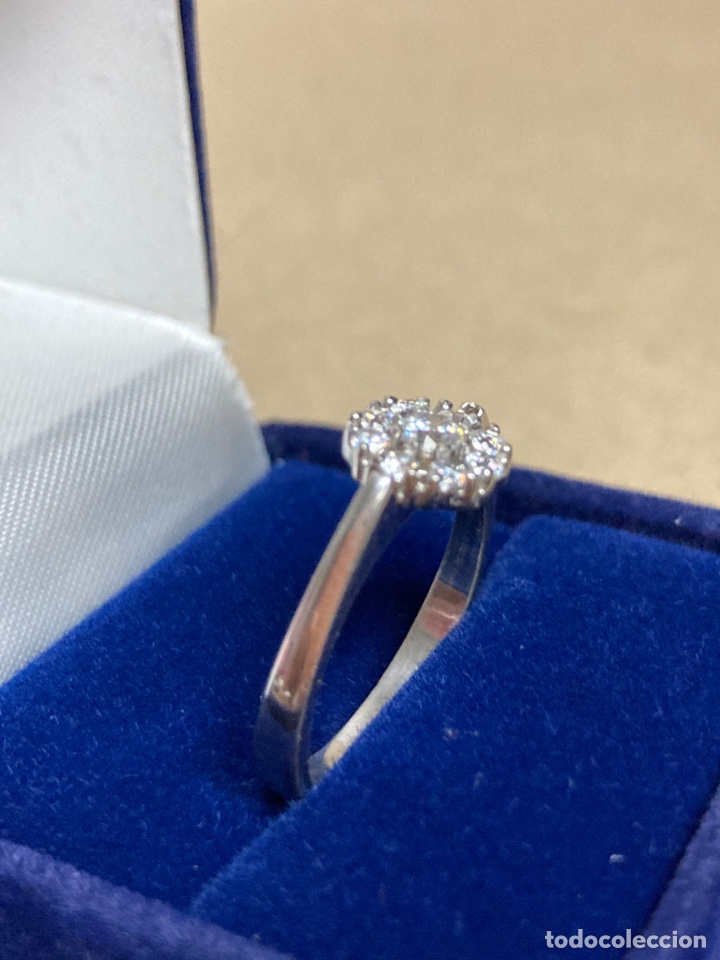 Joyeria: Sortija de plata rodiada y circonitas - Foto 4