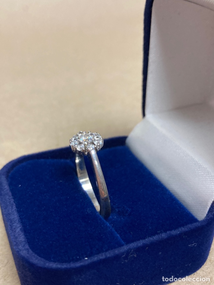 Joyeria: Sortija de plata rodiada y circonitas - Foto 5