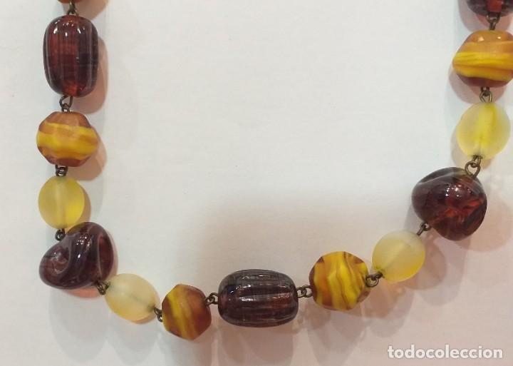 Joyeria: collar con bolas de cristal de murano - Foto 1