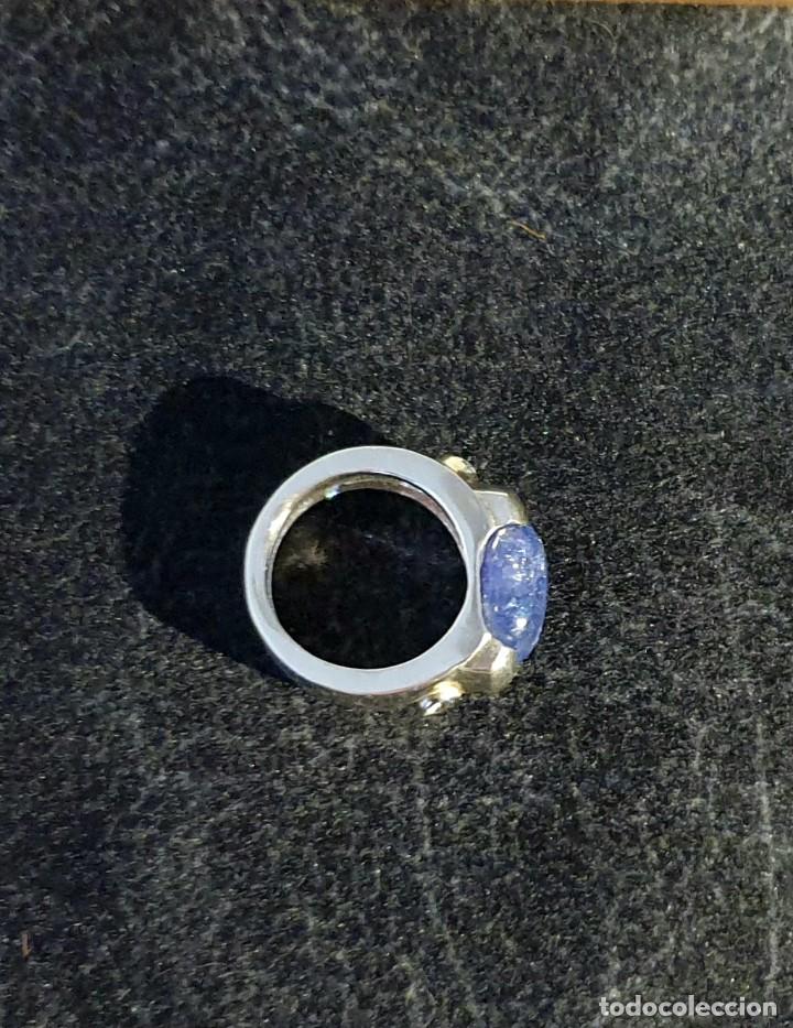 Joyeria: Anillo tanzanita en plata de ley - Foto 4