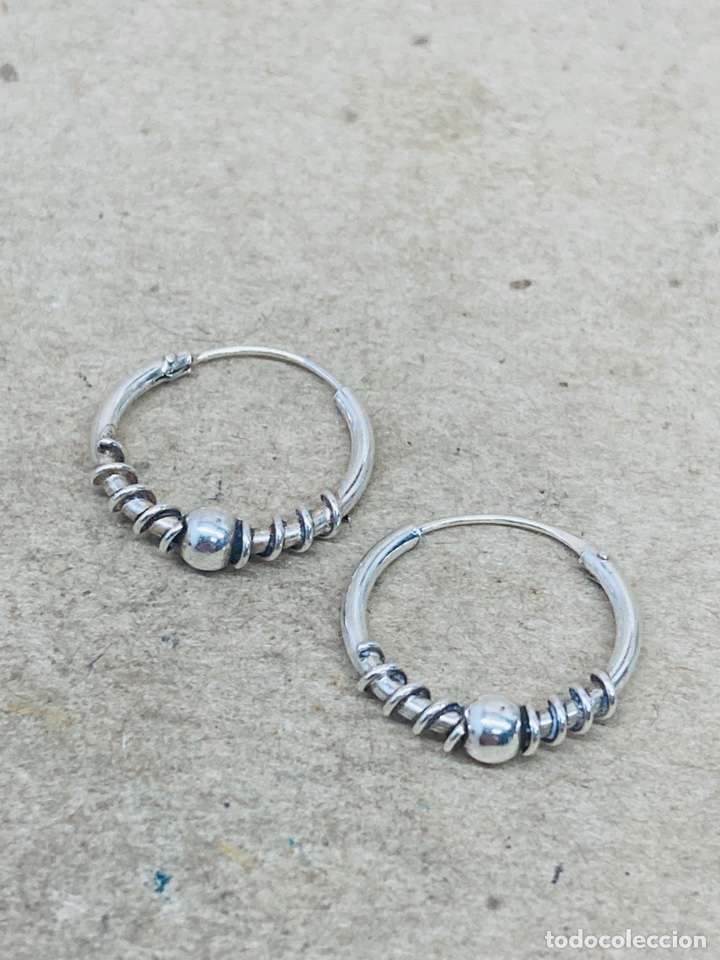 Joyeria: Pendientes de plata - Foto 1