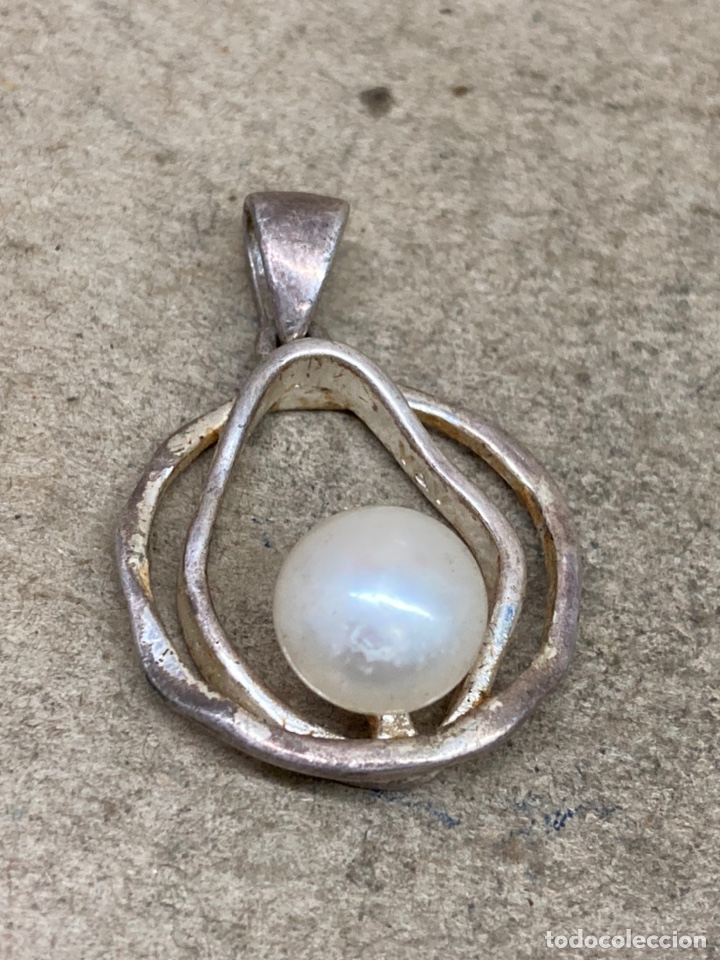 Joyeria: Colgante de plata y perla - Foto 1