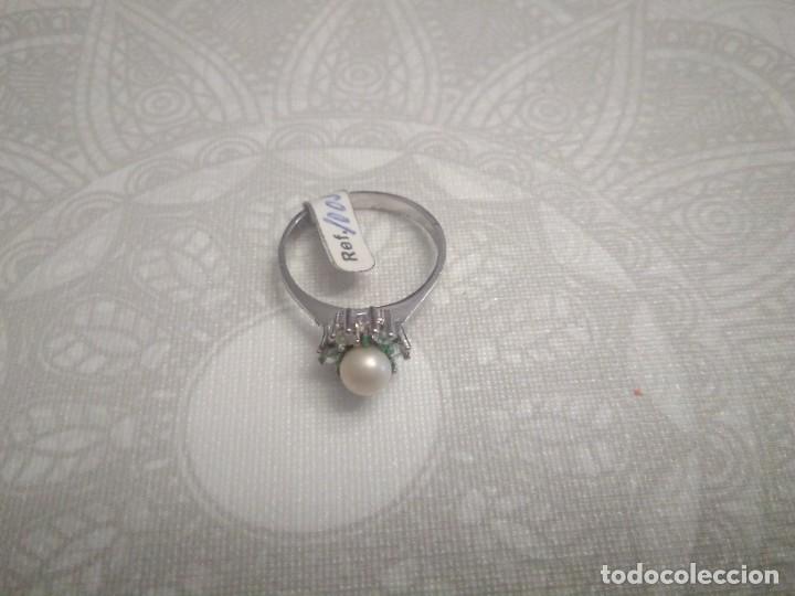 Joyeria: Sortija de Plata de Ley con perla - Foto 1