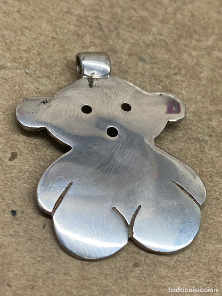 Joyeria: Colgante de plata oso - Foto 1