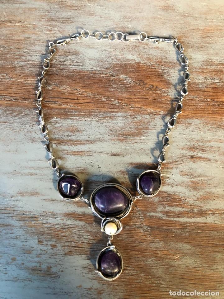 Joyeria: COLLAR DE DISE&Ntilde;O VINTAGE PLATA - Foto 1