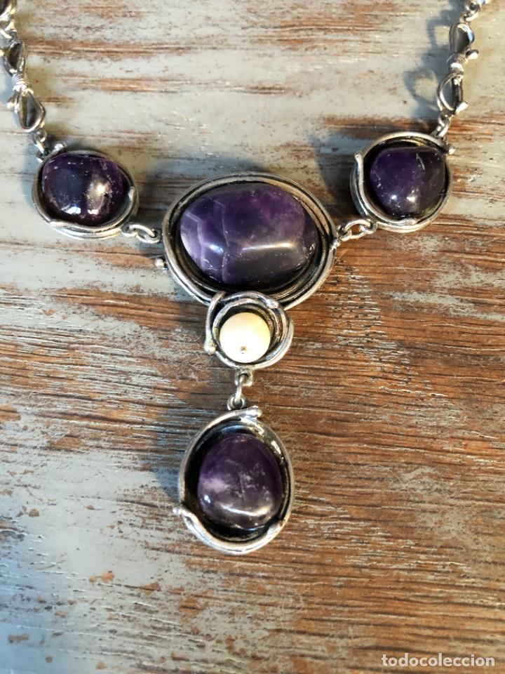 Joyeria: COLLAR DE DISE&Ntilde;O VINTAGE PLATA - Foto 2