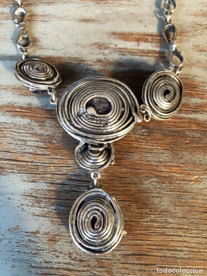 Joyeria: COLLAR DE DISE&Ntilde;O VINTAGE PLATA - Foto 4
