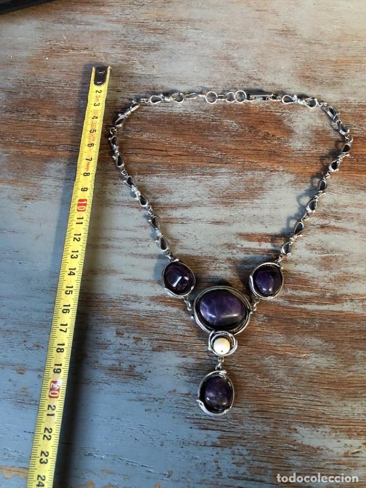 Joyeria: COLLAR DE DISE&Ntilde;O VINTAGE PLATA - Foto 6