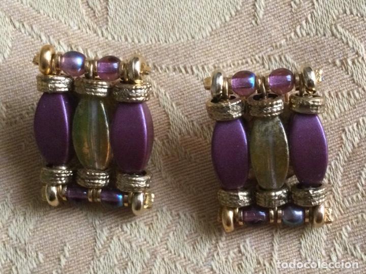 Joyeria: PENDIENTES DE METAL A&Ntilde;OS 80 - Foto 4