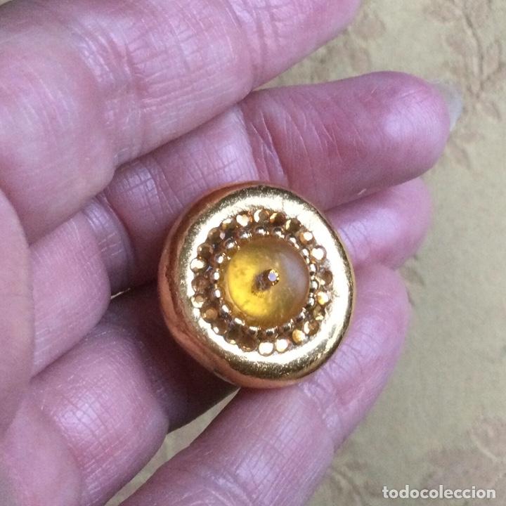 Joyeria: PENDIENTES DE BOT&Oacute;N DE METAL A&Ntilde;OS 80 - Foto 7