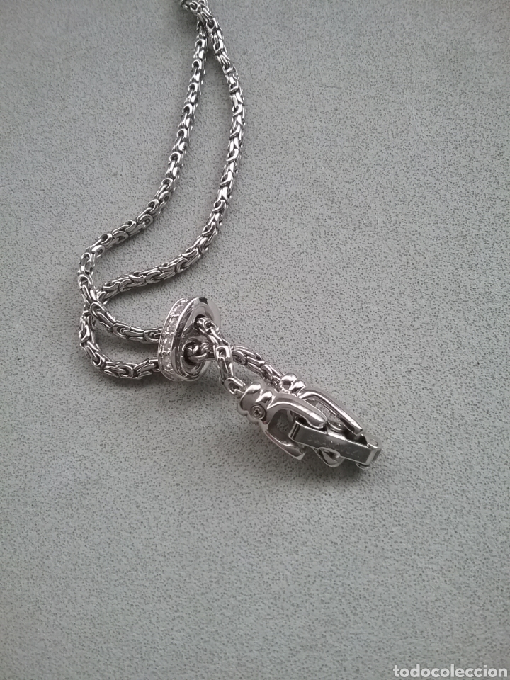 Joyeria: Collar Swarosvski con piedra azul - Foto 3