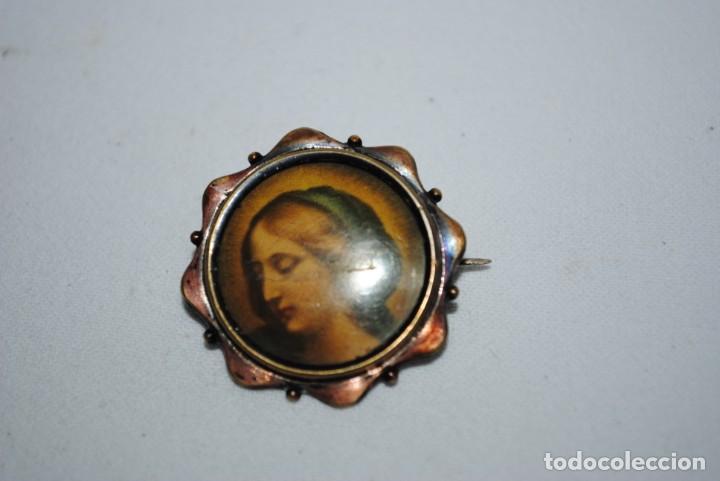 Joyeria: ANTIGUO BROCHE DE DOS CARA , - Foto 1