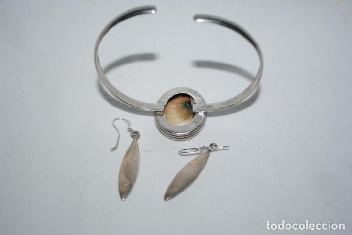 Joyeria: PULSERA Y PENDIENTES DE PLATA CON OREJITA DE MAR - Foto 4