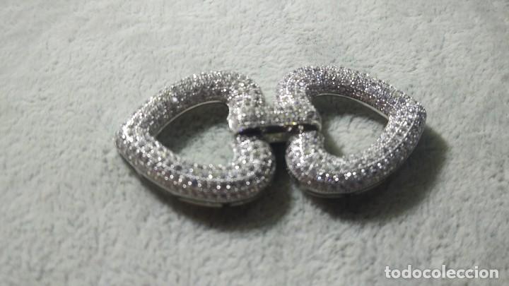 Joyeria: CIERRE DE PLATA 925 GRANDE CON FORMA DE CORAZ&Oacute;N. - Foto 1