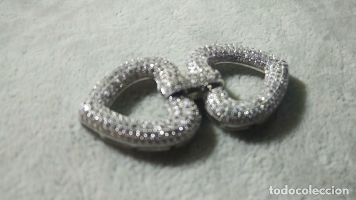 Joyeria: CIERRE DE PLATA 925 GRANDE CON FORMA DE CORAZ&Oacute;N. - Foto 2