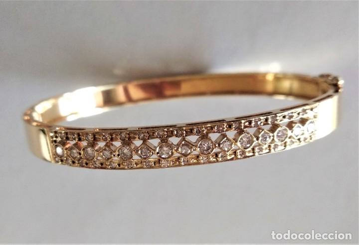 Joyeria: PULSERA PEDIDA ORO 18K Y BRILLANTES - Foto 1