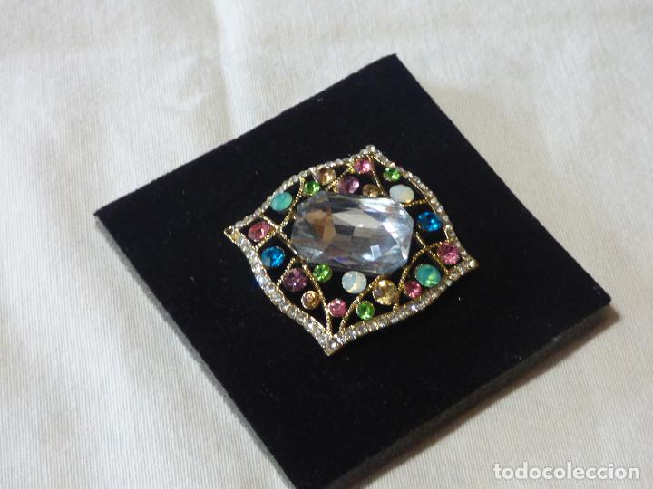 Joyeria: Broche modernista.cristal. - Foto 1
