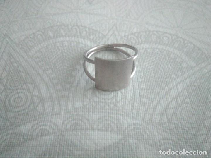 Joyeria: Sortija de Plata con forma de cuadrada. - Foto 1