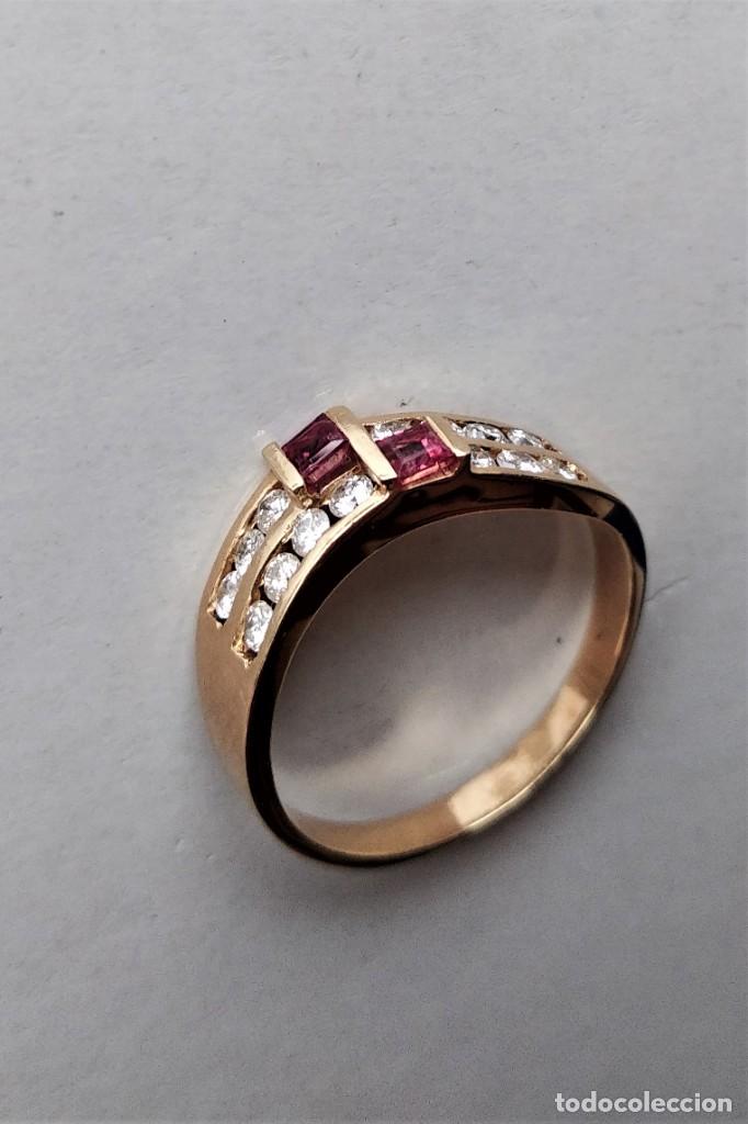 Joyeria: CINTA ORO 18K BRILLANTES Y RUB&Iacute;ES - Foto 3