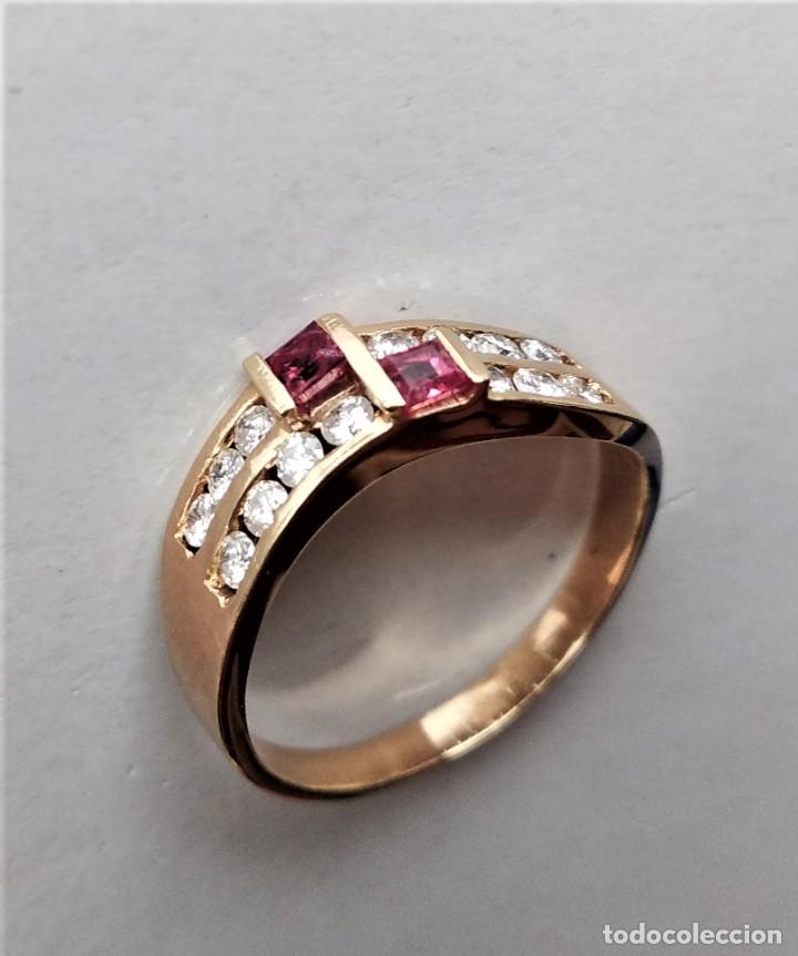 Joyeria: CINTA ORO 18K BRILLANTES Y RUB&Iacute;ES - Foto 8