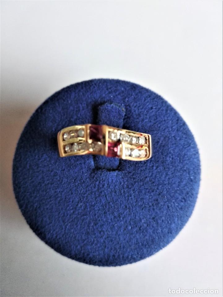 Joyeria: CINTA ORO 18K BRILLANTES Y RUB&Iacute;ES - Foto 9