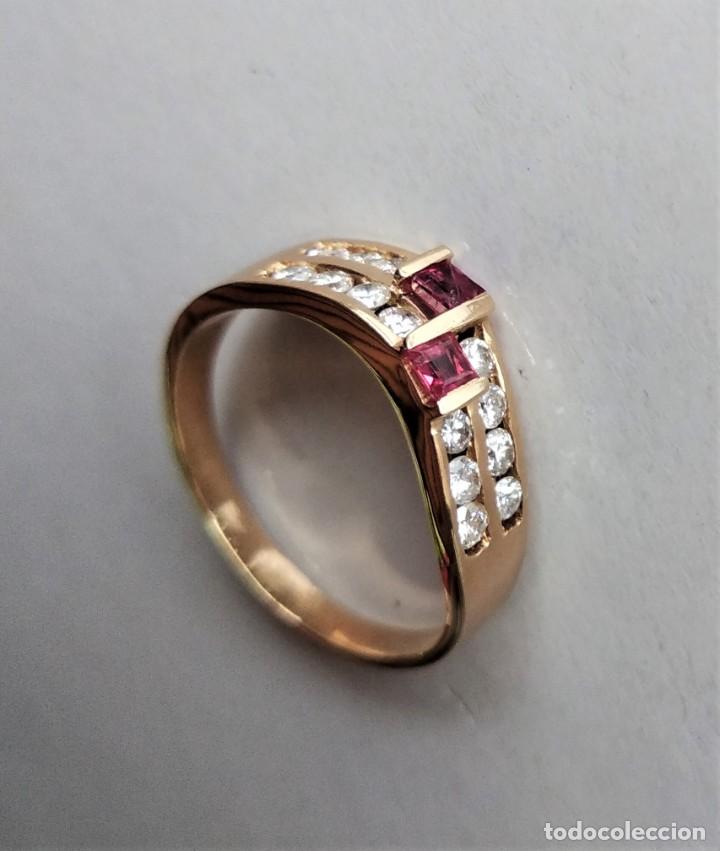 Joyeria: CINTA ORO 18K BRILLANTES Y RUB&Iacute;ES - Foto 10