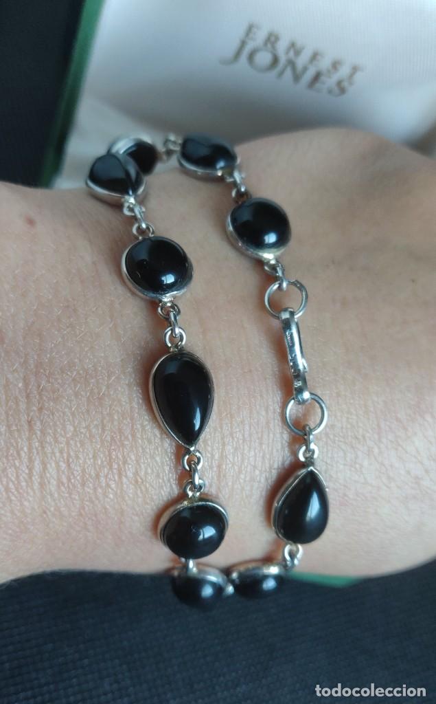 Joyeria: Pulsera de plata estelina 925 y &oacute;nix. - Foto 11