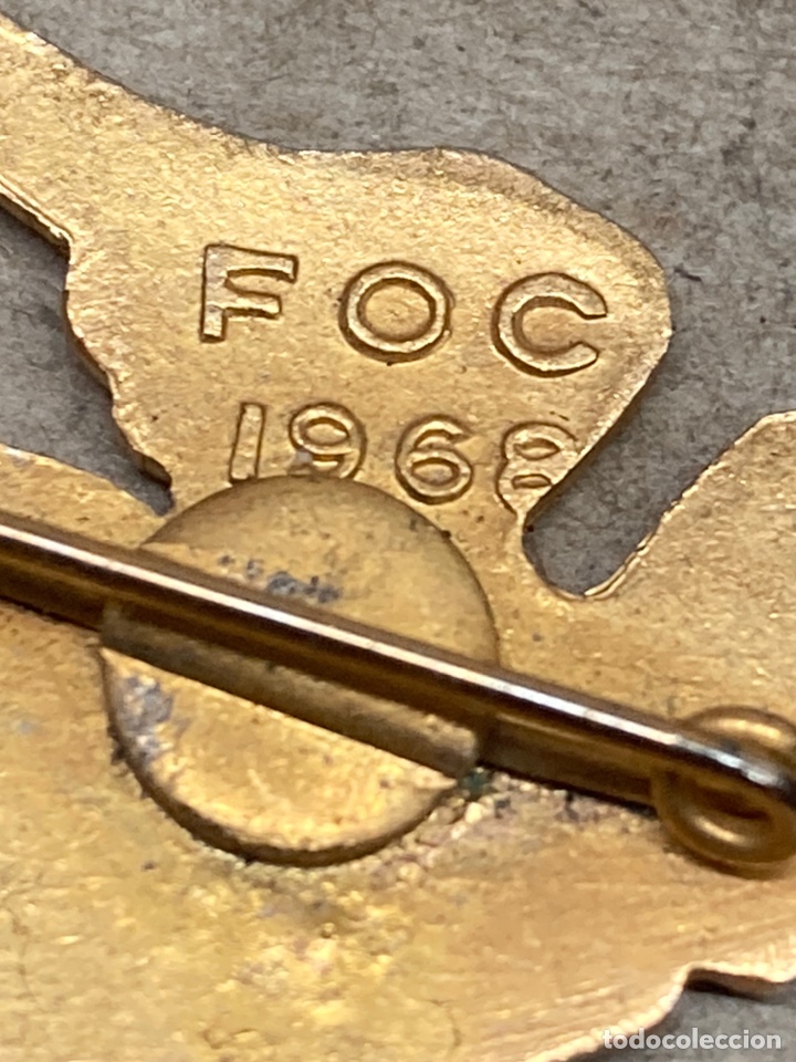 Joyeria: Broche esmaltado Fallero Foc 1968 - Foto 2