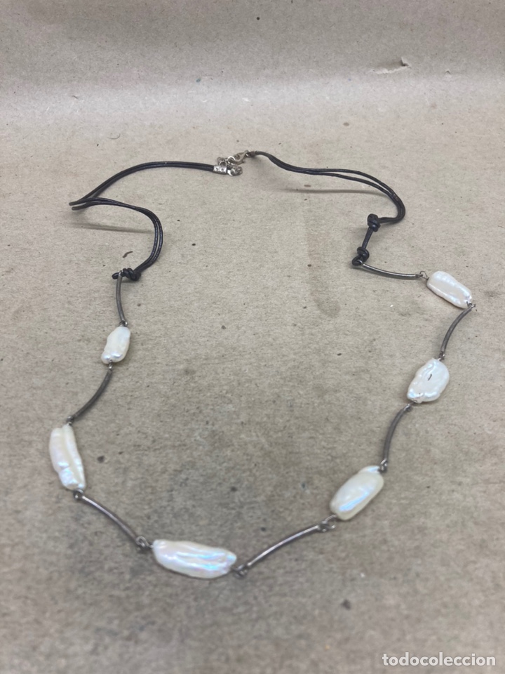Joyeria: Colgante de plata y perlas - Foto 1