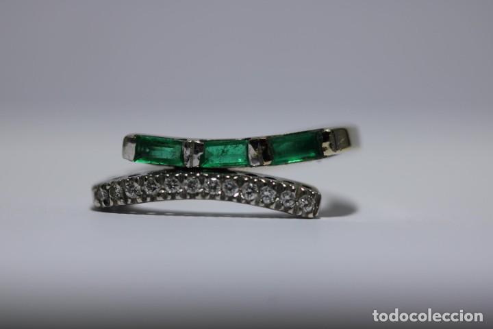 Joyeria: Anillo con esmeralda y diamantes - Foto 5