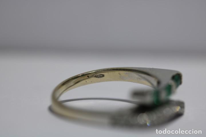Joyeria: Anillo con esmeralda y diamantes - Foto 9