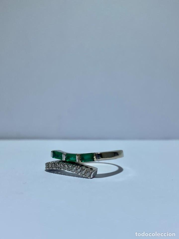 Joyeria: Anillo con esmeralda y diamantes - Foto 13
