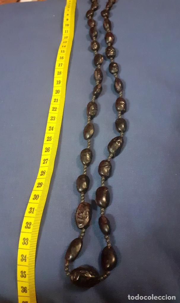 Joyeria: collar de semillas de los a&ntilde;os 70 - Foto 3